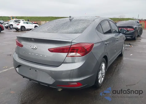 2019 Hyundai Elantra Sel из США, поврежденный, VIN KMHD84LF9KU745547